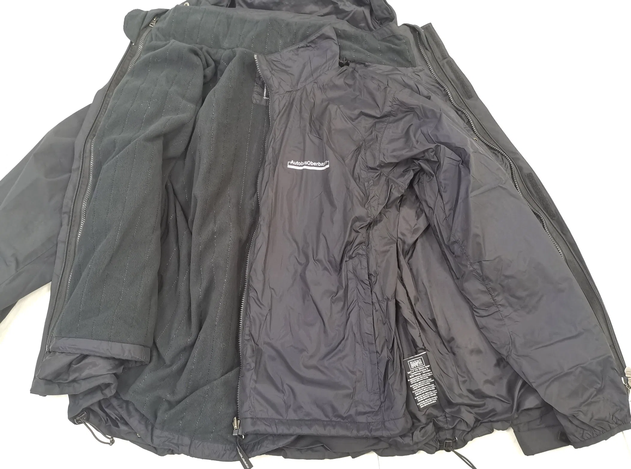 Men′ S Thermal Fleece 2 in 1 Windproof Snow Ski Winter Clothing Active Ski Jacket