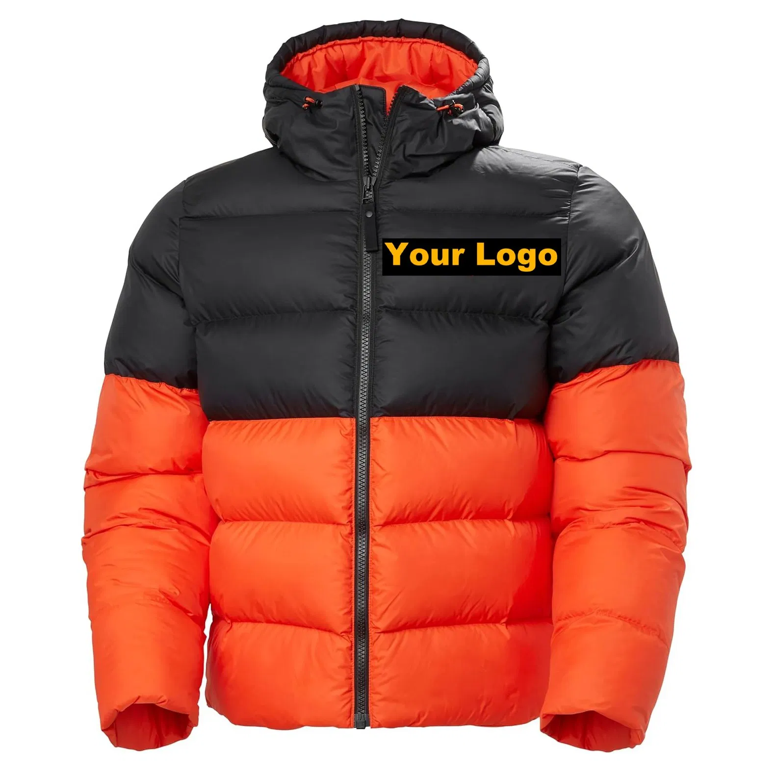Men's Hooded Puffer Down Jacket Warm Winter Outdoor Padded Coat