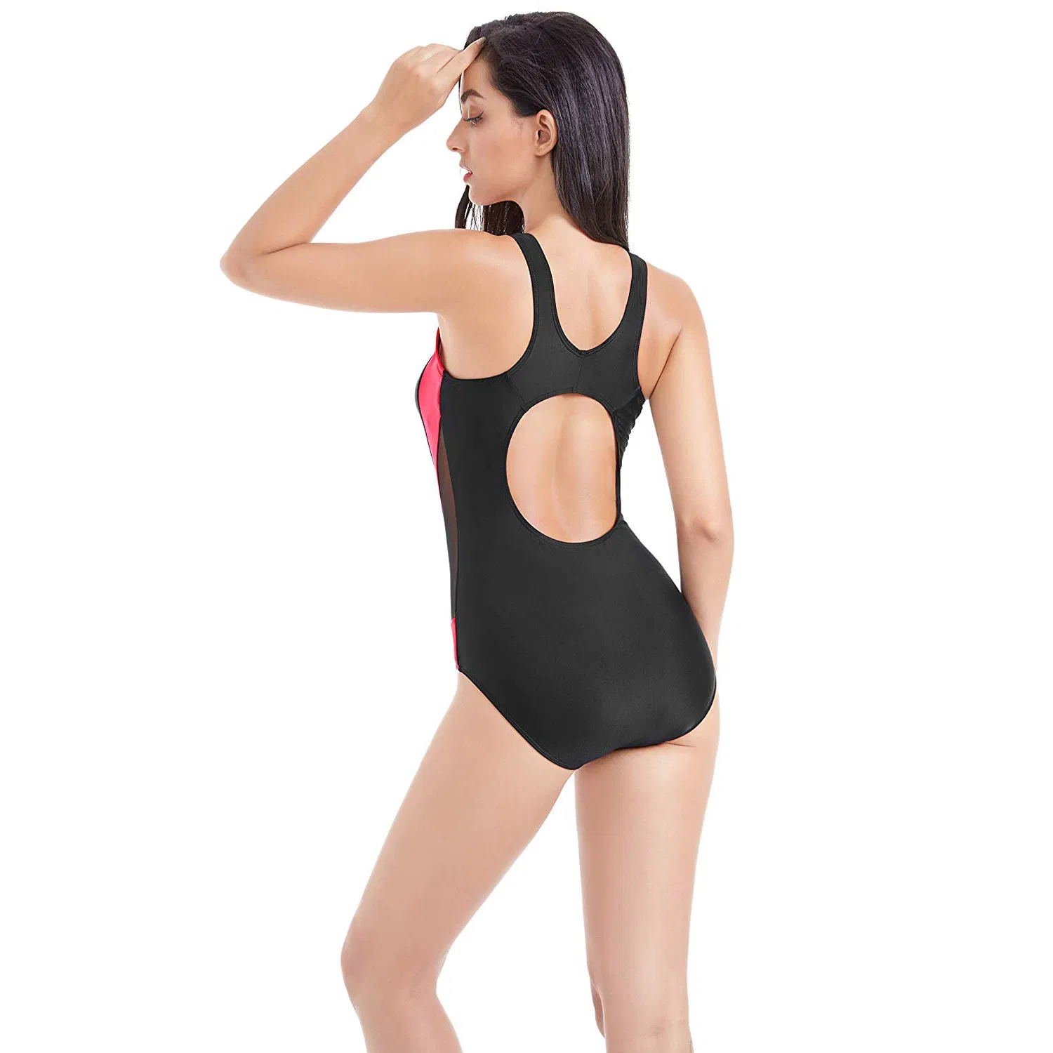 Women′ S Professional One Piece Swimsuits Racing Training Sports Swimsuits