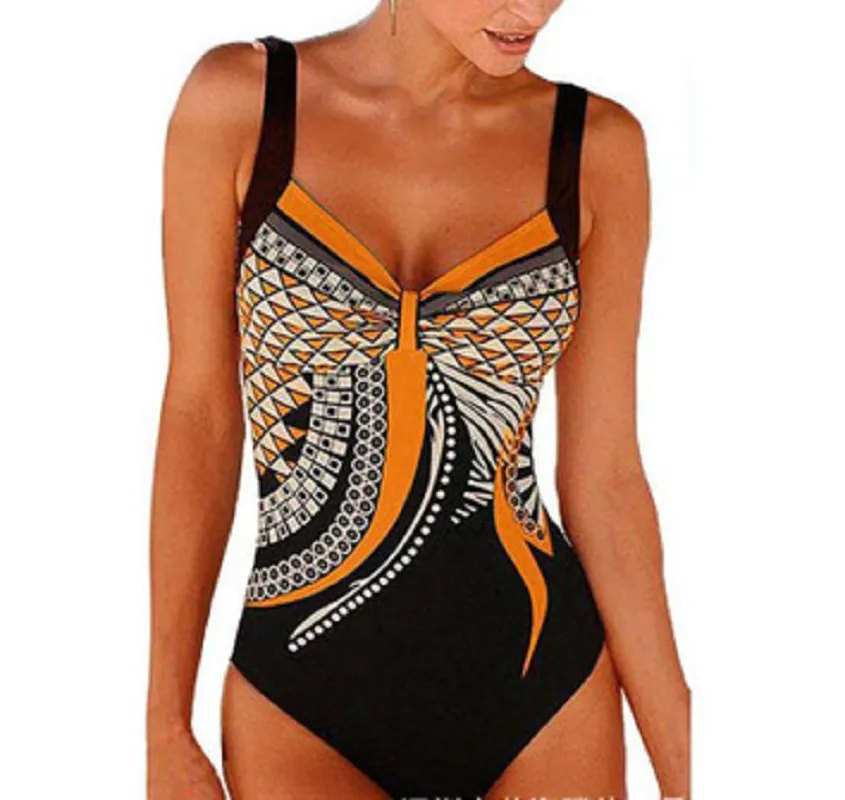 Plus Size One Piece Swimsuit