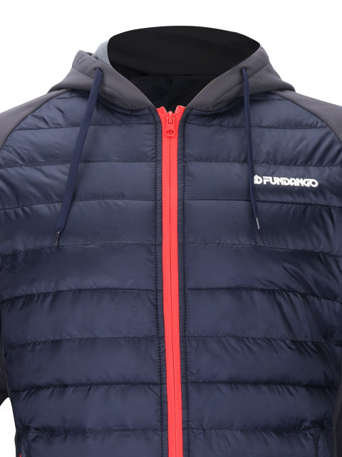 Men's Lightweight Waterproof Warm Sports Down Winter Varsity Windbreaker Safety Jacket