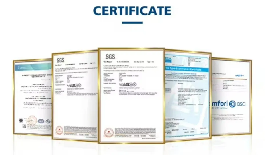 Certification Display