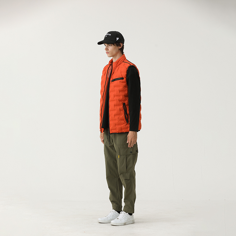 OEM Customsleeveless Down Puffer Jacket for Quilted Lightweight Mens Vest