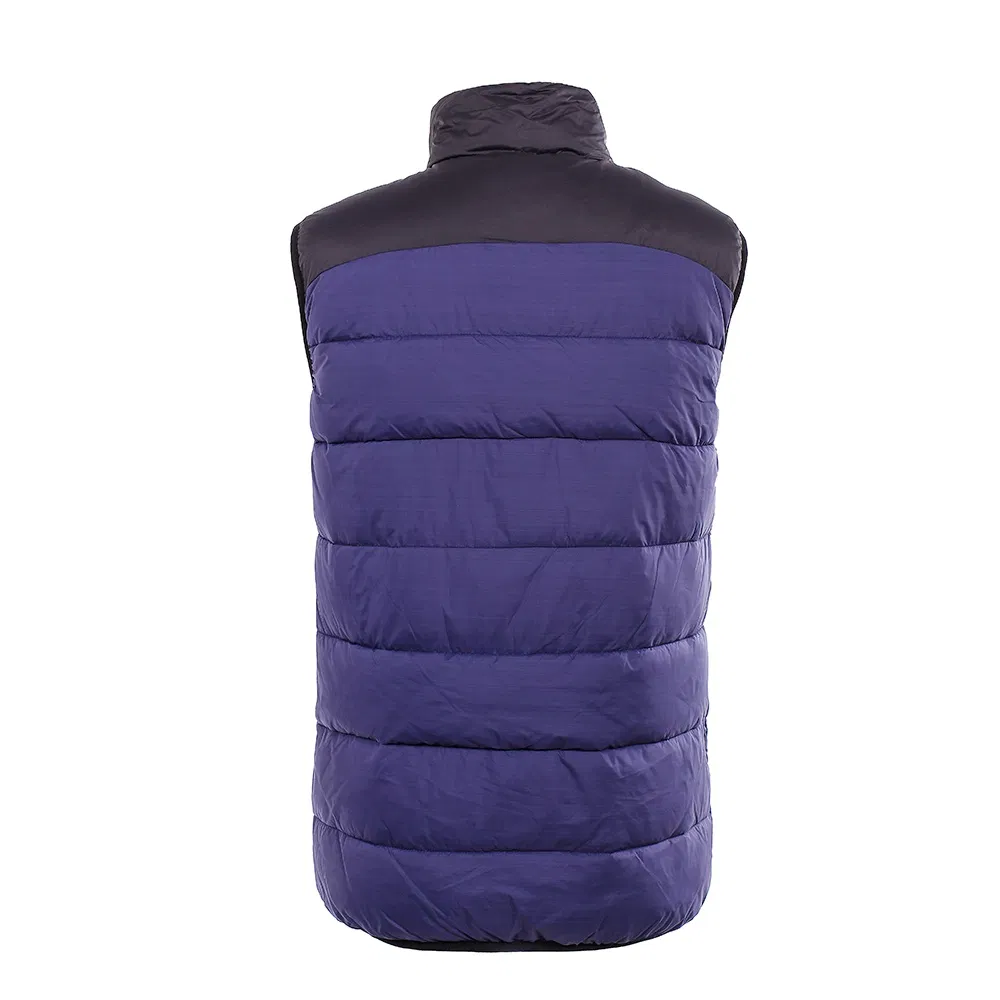 Men's Puffer Vest Outerwear Winter Warm Padded Outdoor Casual Thick Insulated Quilted Sleeveless Jacket