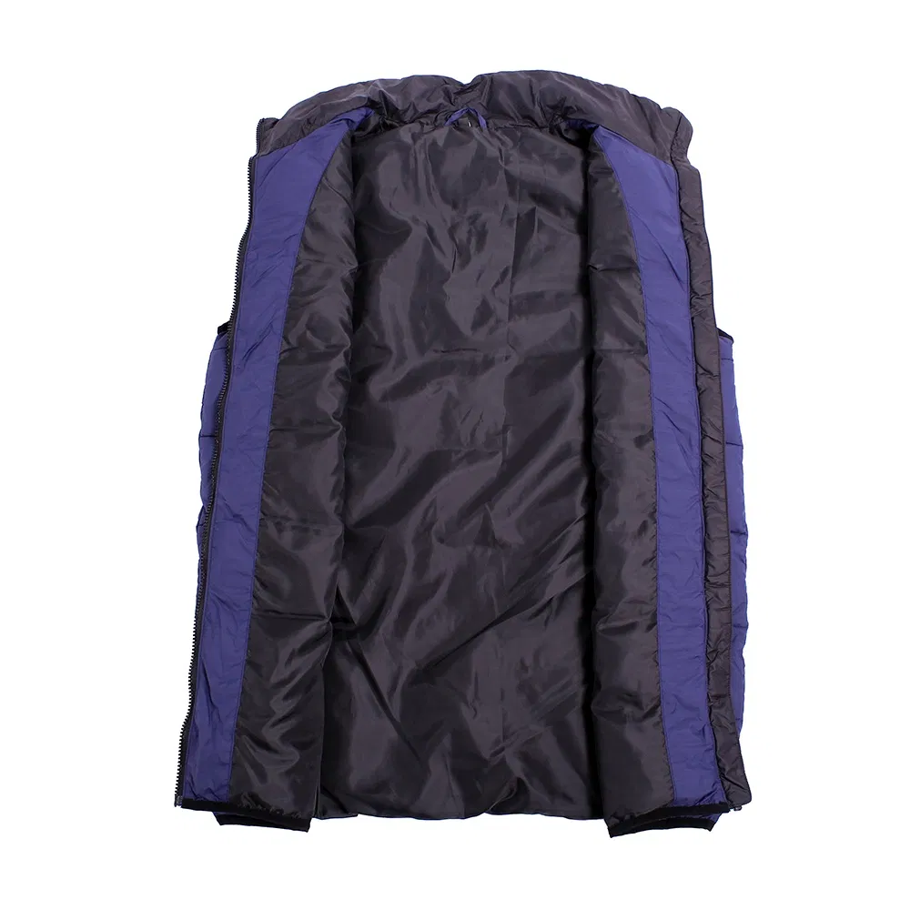 Men's Puffer Vest Outerwear Winter Warm Padded Outdoor Casual Thick Insulated Quilted Sleeveless Jacket