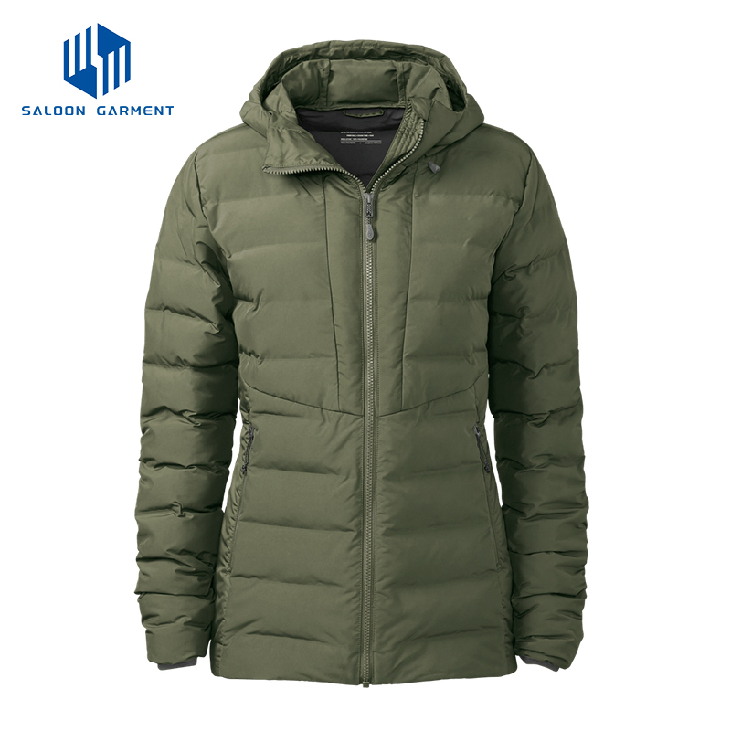 New Fashion Solid Color Casual Men Windproof Water Resistant Padded Jacket