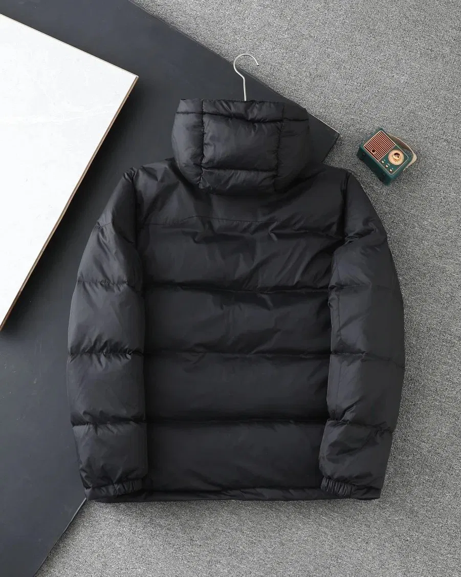 High Quality Men's Down Jacket Winter New Casual Outerwear Polo Hooded Puffer