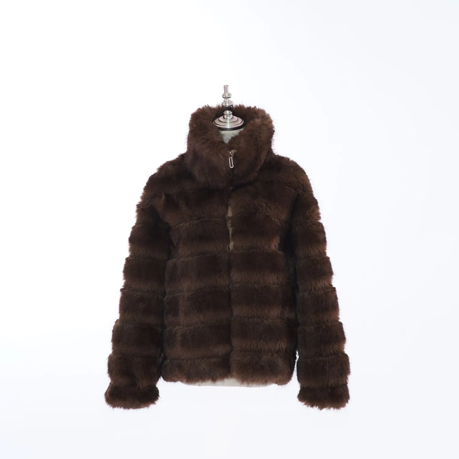 Faux Sable Fur Long Coat Winter Turn-Down Collar Thick Warm Women Luxury Overcoat
