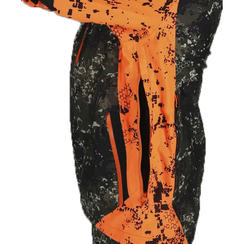 Conmr Camouflage Hunting Jacket with Thermal Insulated Hooded Hunting Outerwear for Men