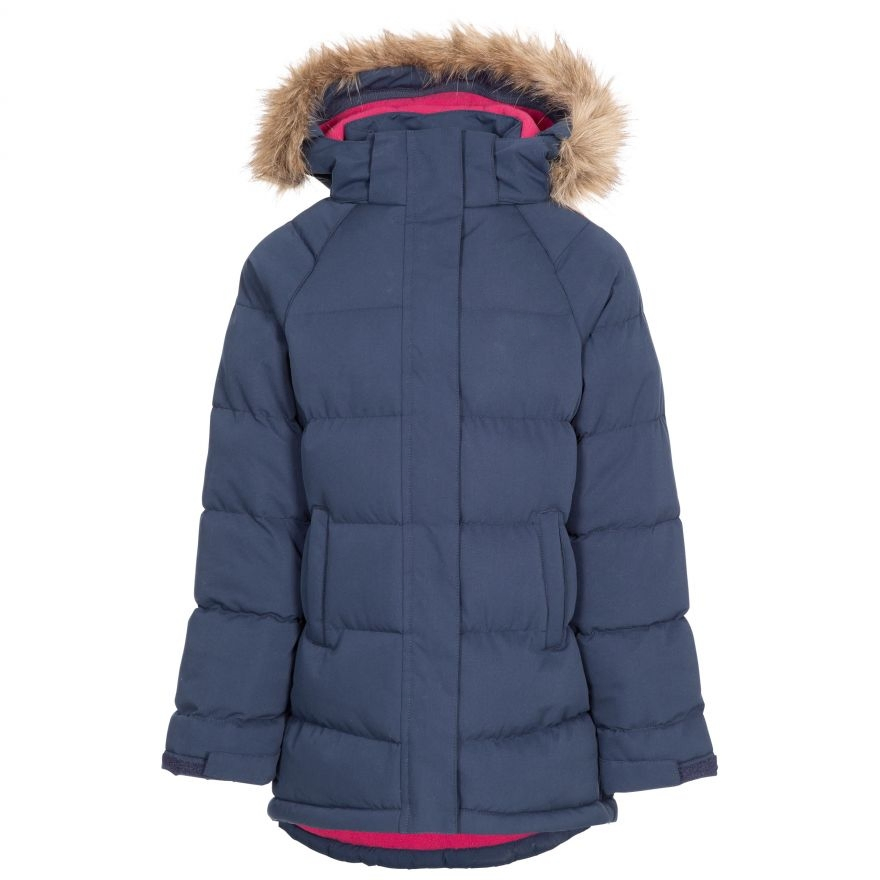 Kids Water Resistant Long Padded Jacket Unique
