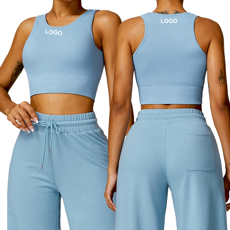 Custom Logo High-Quality Quick Dry Seamless Push up Shockproof Moisture Wicking Breathable Sports Gym Running Yoga Tops for Women