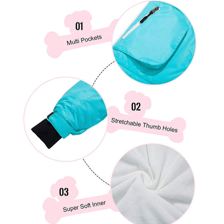 Custom Fleece Light Girls Ski Wear