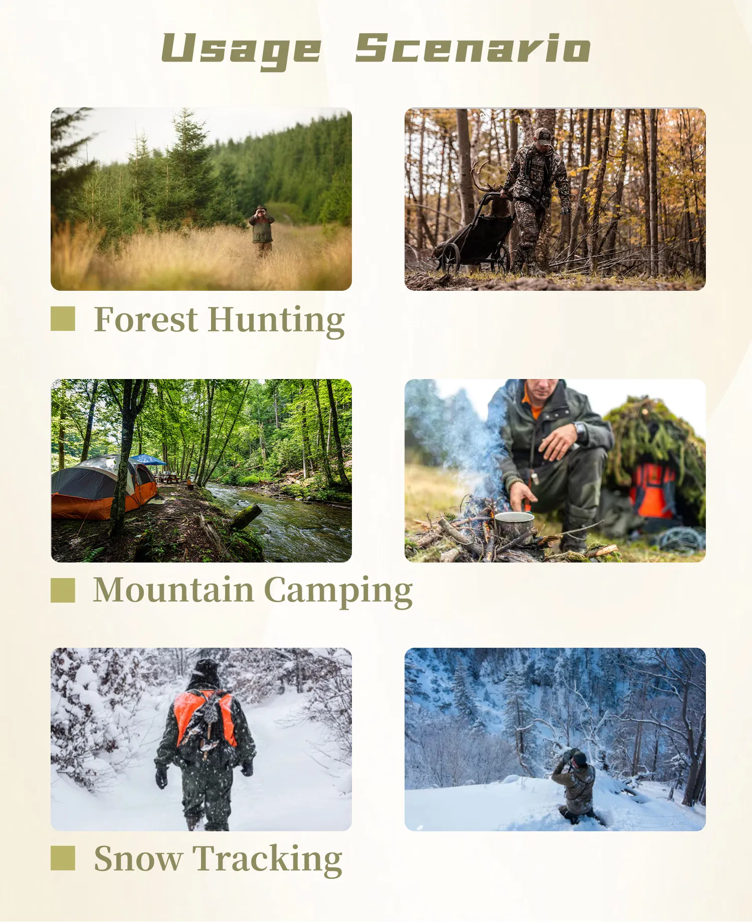 Hunting Application Scenario