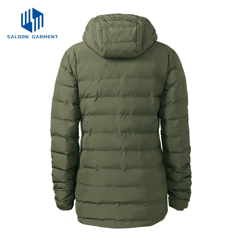 New Fashion Solid Color Casual Men Windproof Water Resistant Padded Jacket