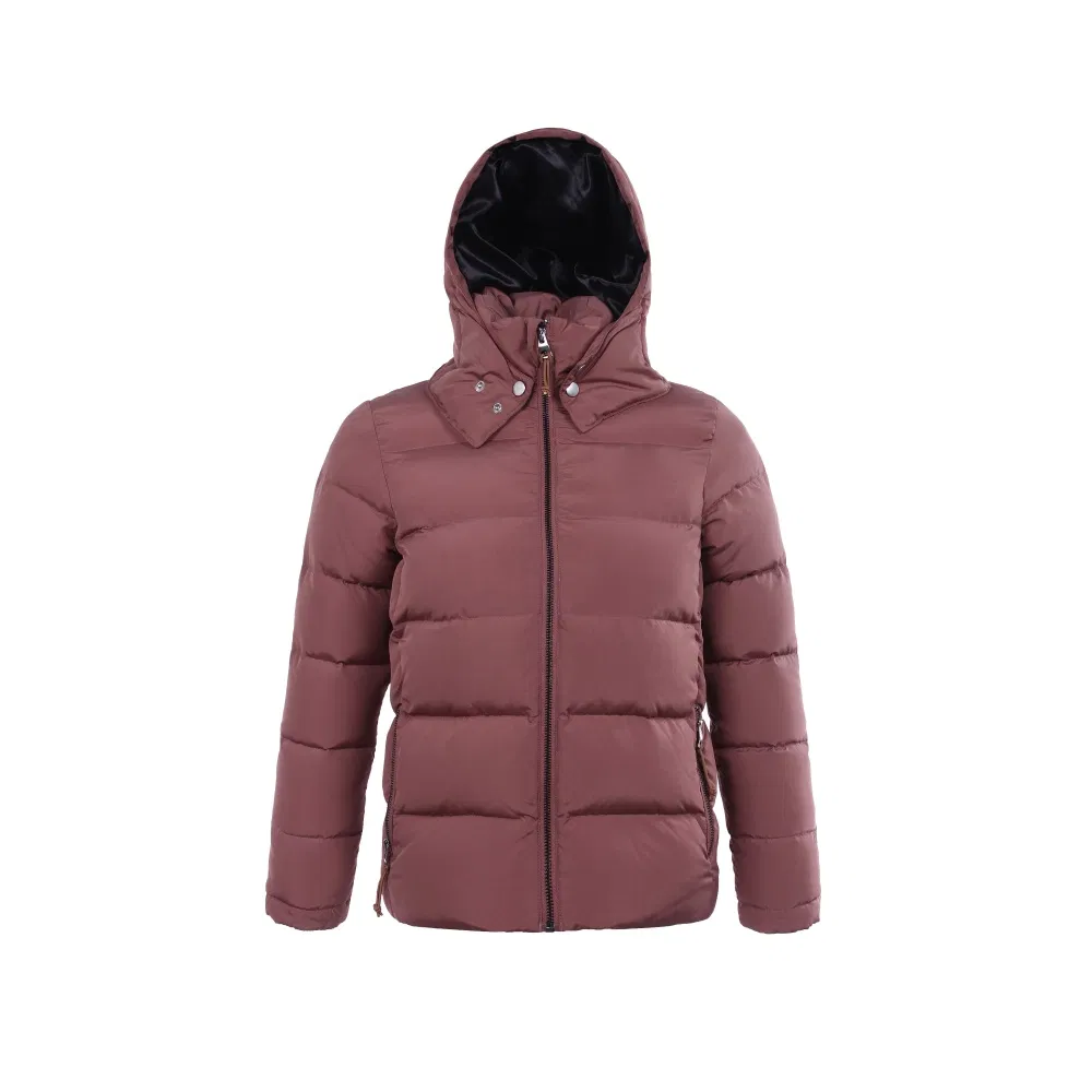 Women's Hooded Puffer Jacket Warm Puffy Quilted Winter Coat Winter Down Jacket for Urban Outdoor