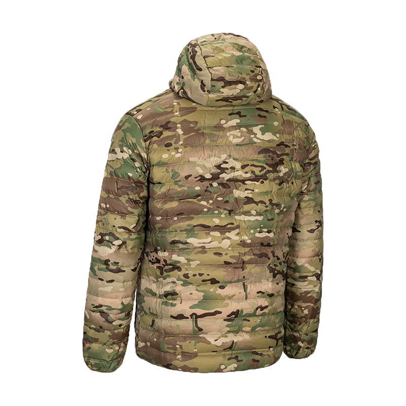 Conmr Men's Camouflage Insulated Hunting Jacket Warm Water-Resistant Outdoor Padded Coat