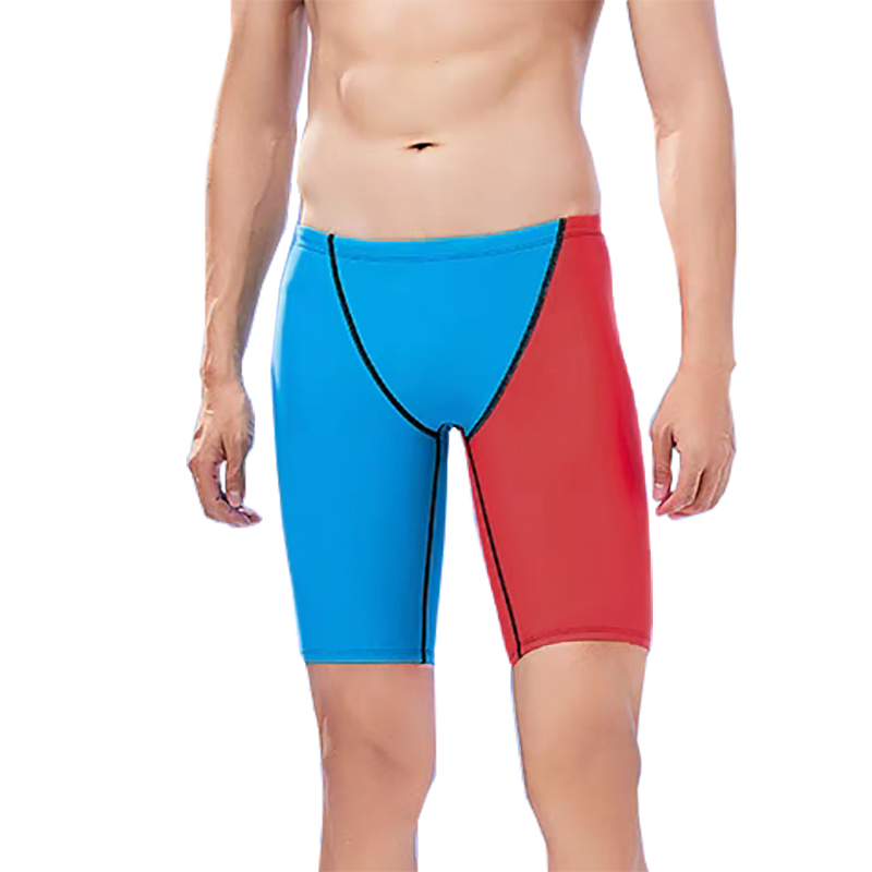 Mens Racing Swimsuit Professional Swimming Competition Swim Legging Swim Shorts Trunks for Adult Jammers