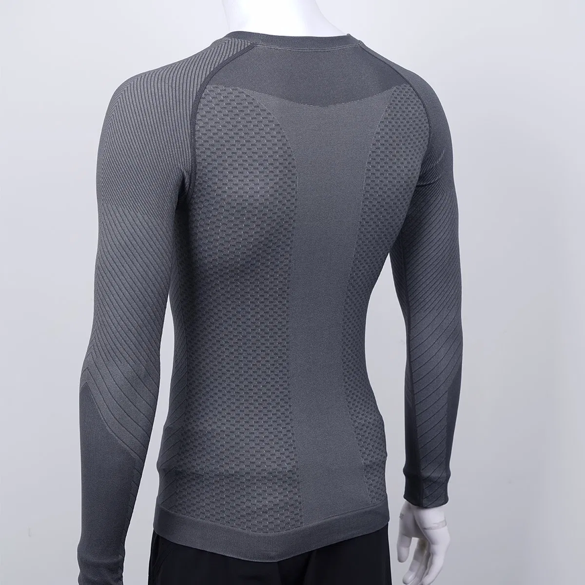 Men's Sports Stretchy Moisture Wicking Quick Dry Thermal Running Ski Body Shaping Base Layer Underwear