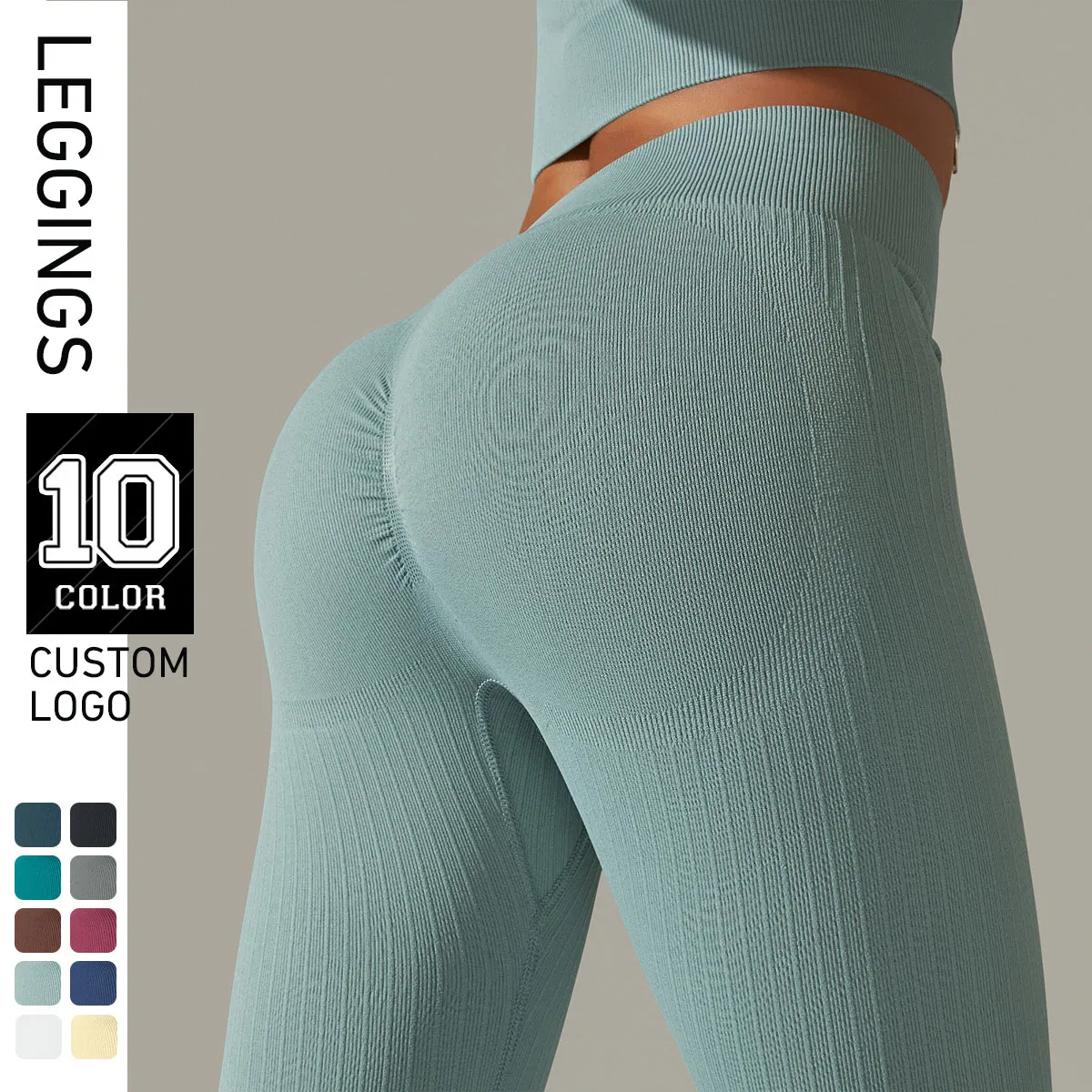 Yoga Pants High-Waisted Sport Gym Fitness Leggings Women Seamless Tummy Control