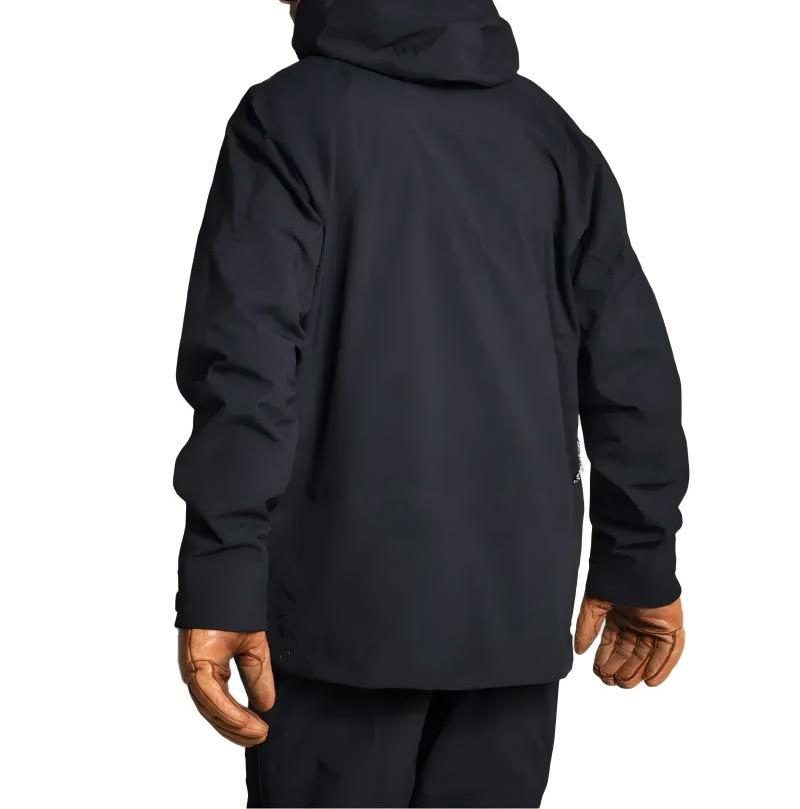 Conmr Men's Insulated Ski Jacket with Hood Waterproof Breathable Snowboarding Outerwear