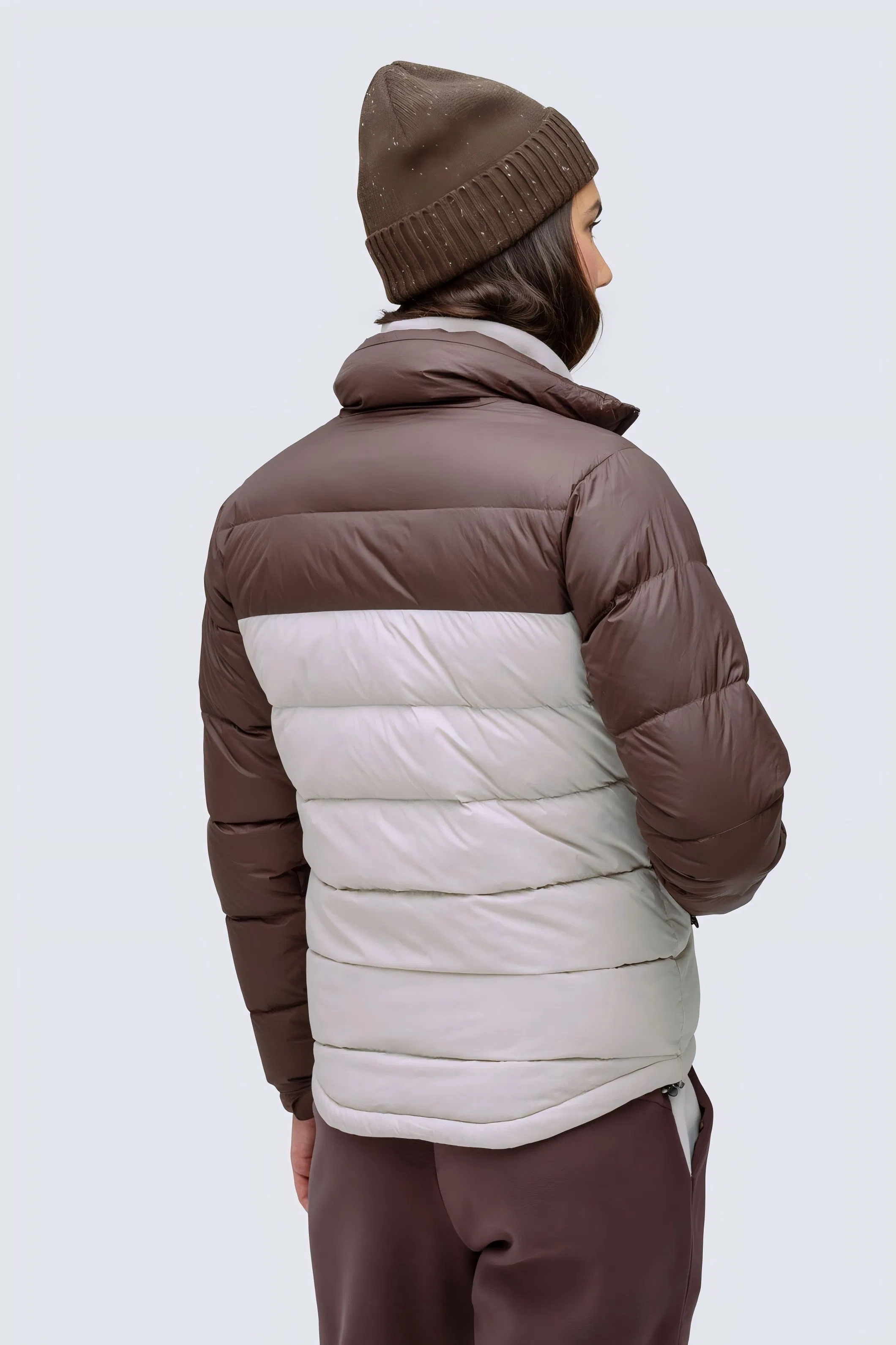 Conmr Men's Down Ski Jacket Waterproof Winter Snow Coat