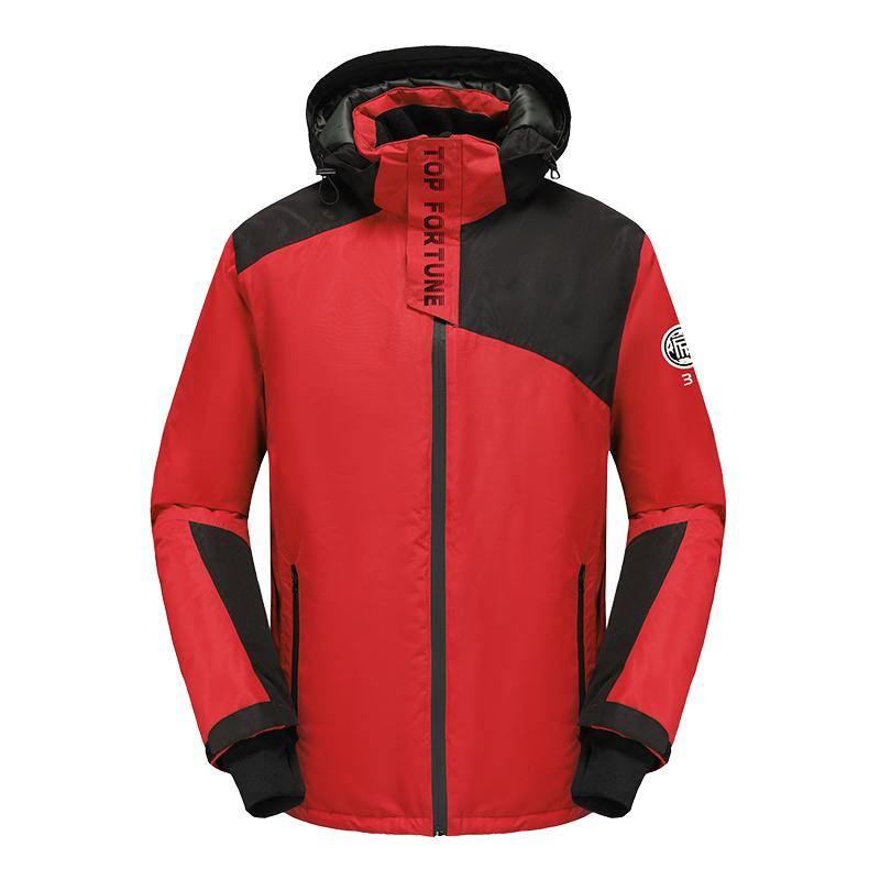Custom Logo Outdoor Sports Mountain Waterproof Windbreaker Warm Shell Rain Men Winter Snowboard Ski Jacket