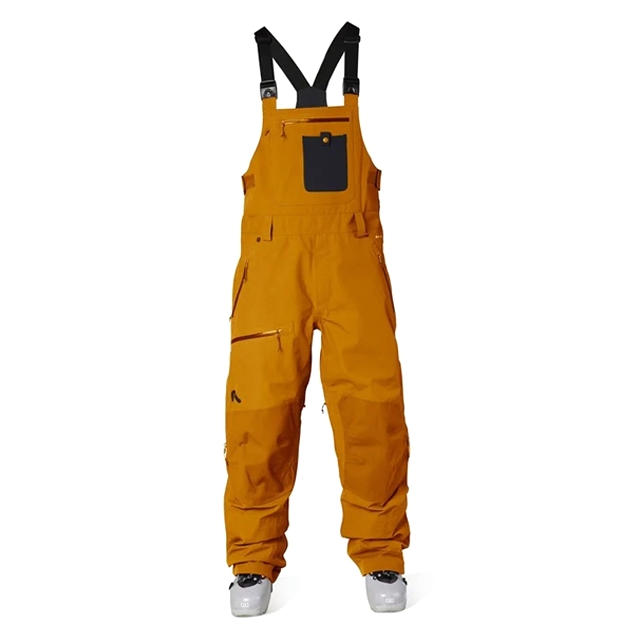 Conmr Men's Waterproof Ski Bib Pants Insulated Snowboard Overalls with Adjustable Straps