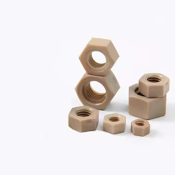 M20X90 Nylon Hex Screw Peek Bolt Fastener Hex Bolts