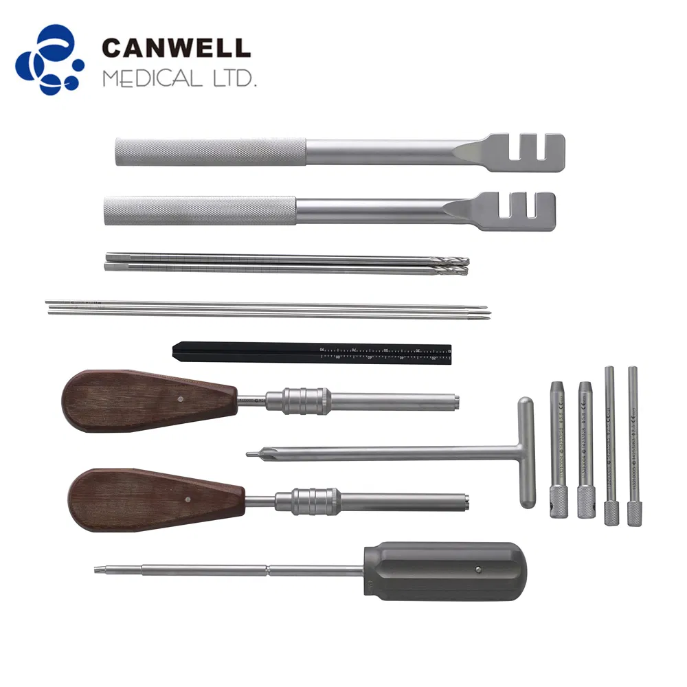 Canwell Tibial Orthopedic Implants Titanium Proximal Middle Tibial Locking Plate