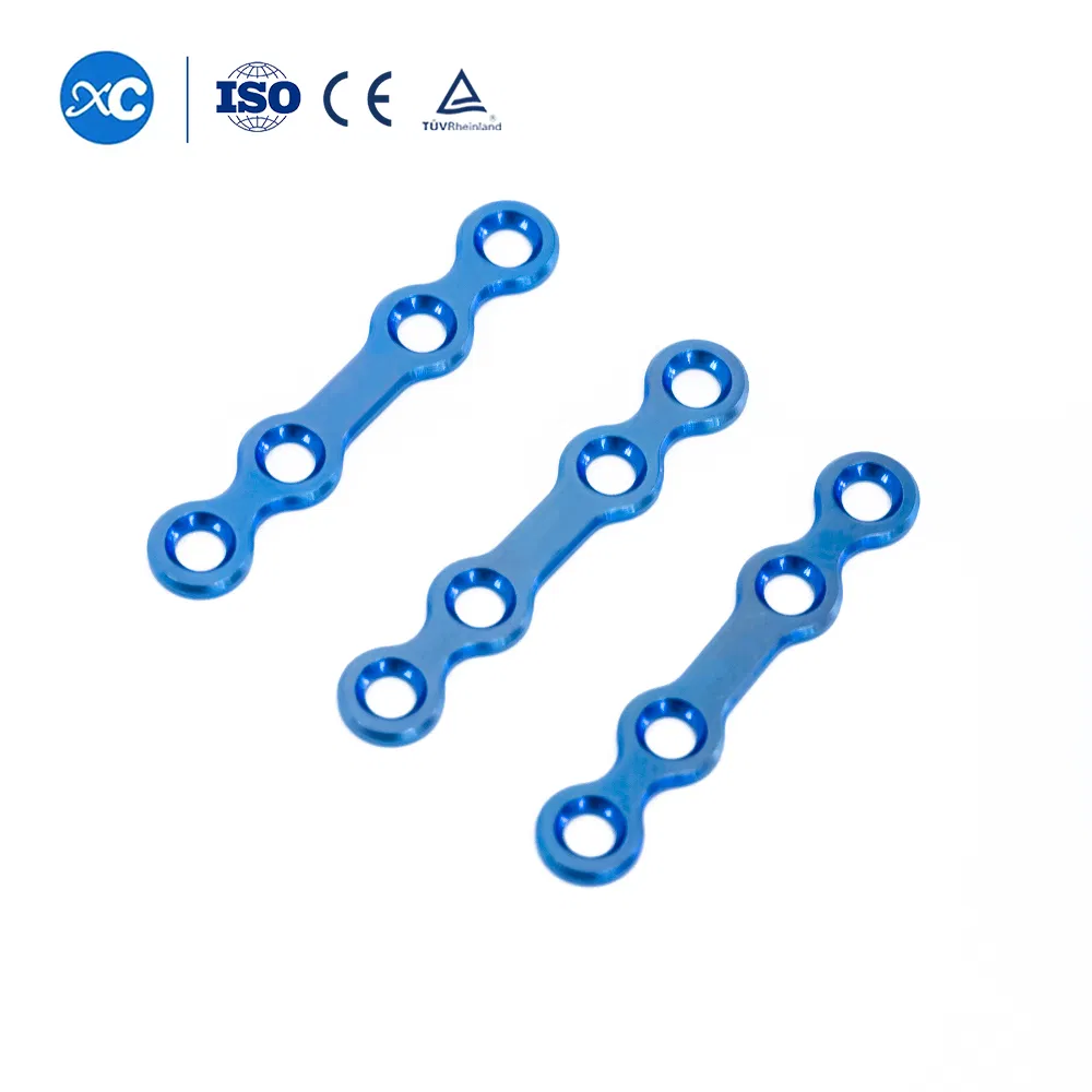 Titanium Cranial Maxillofacial Surgical Implants of Orthopedic Skull Bone Plates and Screws