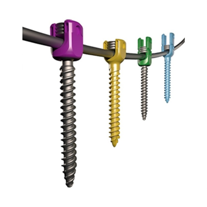 Spine Surgical Pedicle Screw Titanium Surgery Orthopedic Implants Posterior Thoracolumbar Spinal Fixation System