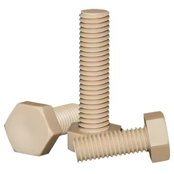 Insulation Peek Screw Hex Head Plastic Screw DIN 912 Cylindrical Hex Socket Cap Screw