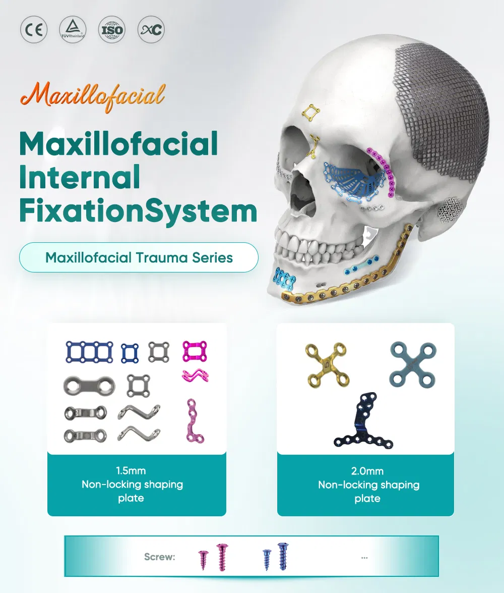 Maxillofacial Plastic Plate System