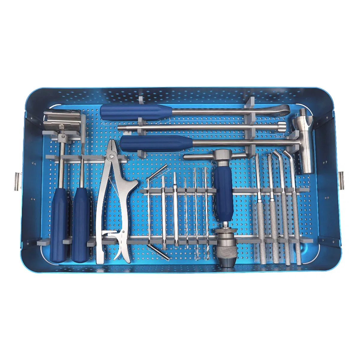 China Hot Selling Titanium Elastic Orthopedic Surgery Intramedullary Nail Instrument Set