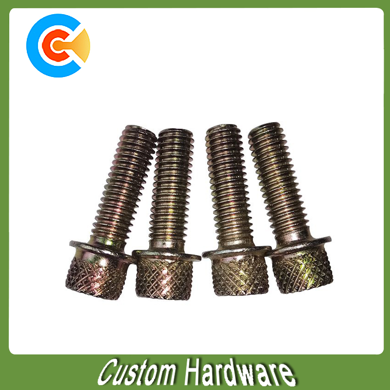SS304 Carbon Steel Knurled Head Thumb Screw