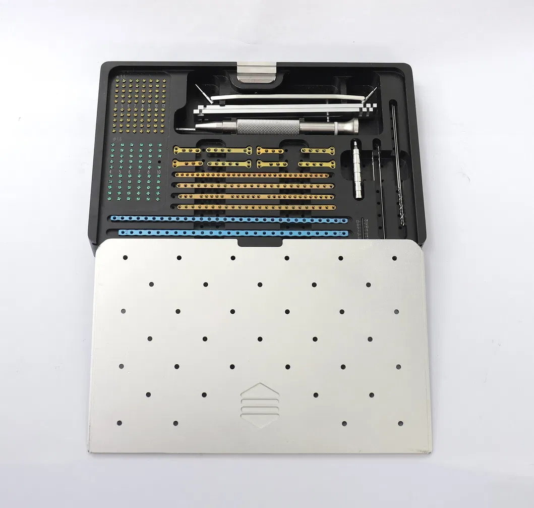 Veterinary Orthopedic Locking Plate Surgical Instrument Set