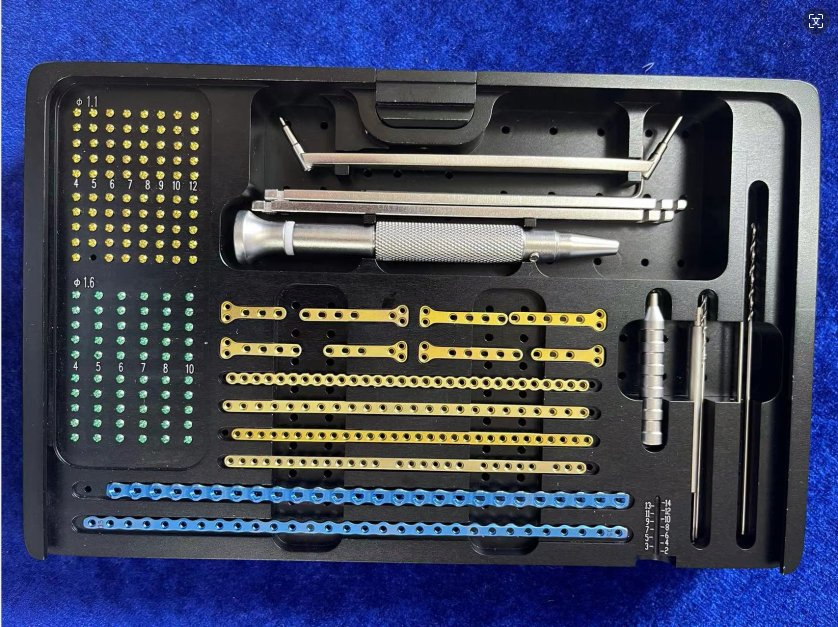 Manufacturer Alps Mini Animal Veterinary Orthopedic Locking Plate Surgical Instrument Set