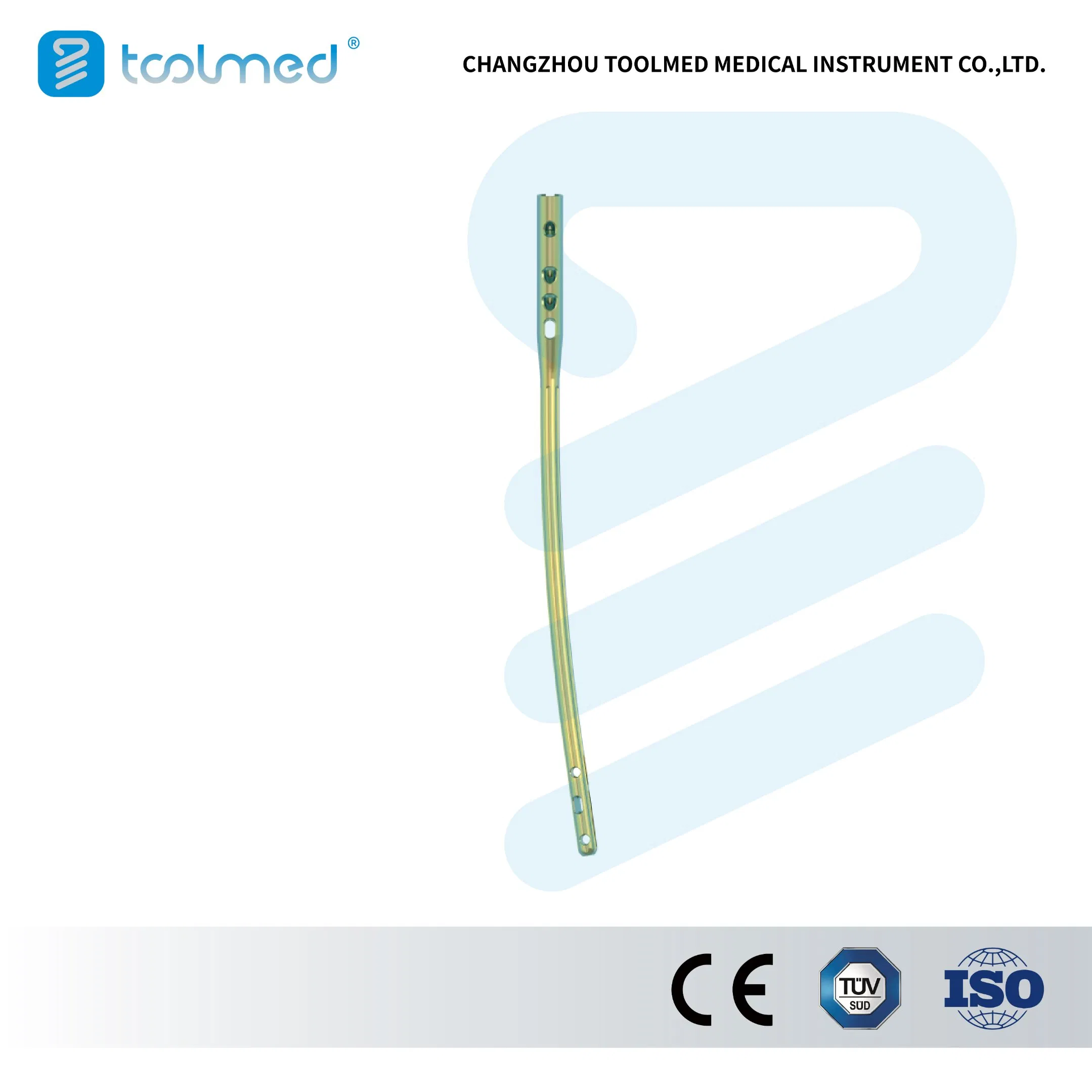 Expert Femoral Nails, Femur Intramedullary Nail System, Titanium, Orthopedic Surgical Implant for Trauma Surgery, Medical Products with CE&ISO