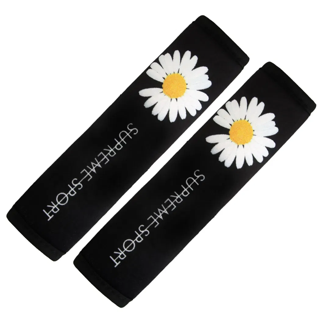 Soft Short Plush for Three-Dimensional Hemming and Non-Slip Silicone Bottom Seat Belt Pad Shoulder Cover