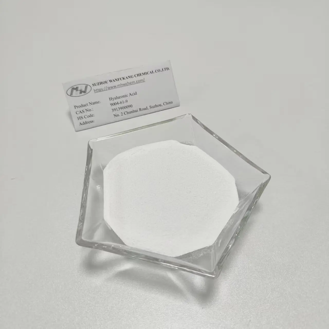 China Sterile Hyaluronic Acid Powder for Ophthalmic Use CAS No. 9004-61-9 Company, Exporters