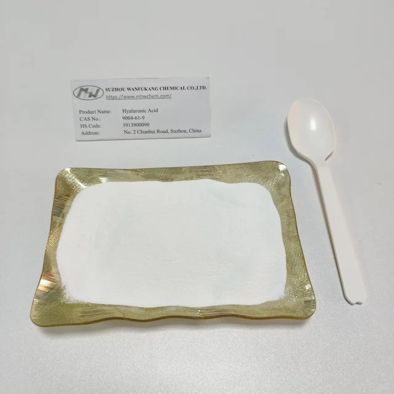 High-Quality High Purity Hyaluronic Acid for Eye Hydration Products, Factories