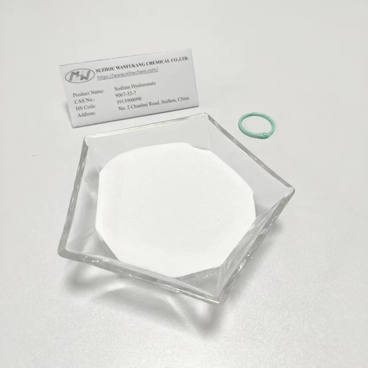 Buy Non-Animal Origin Injection Grade Sodium Hyaluronate Flexible MOQ Exporter, Factory