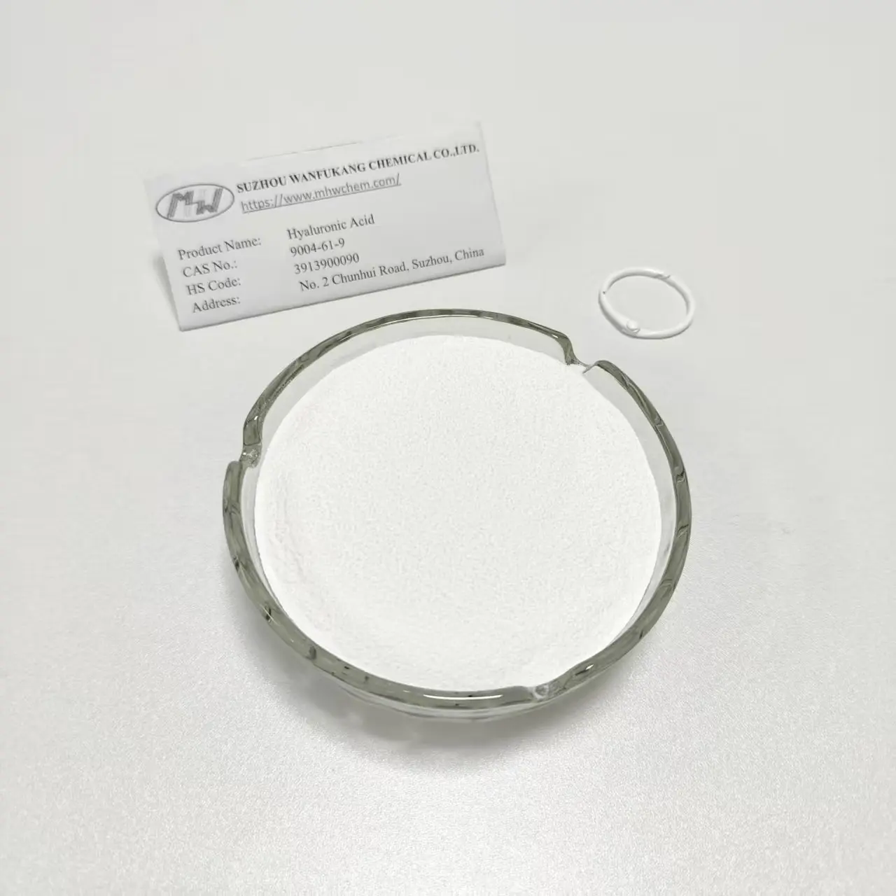China High Safety Hyaluronic Acid White Powder for Eye Drops Exporters, Factory