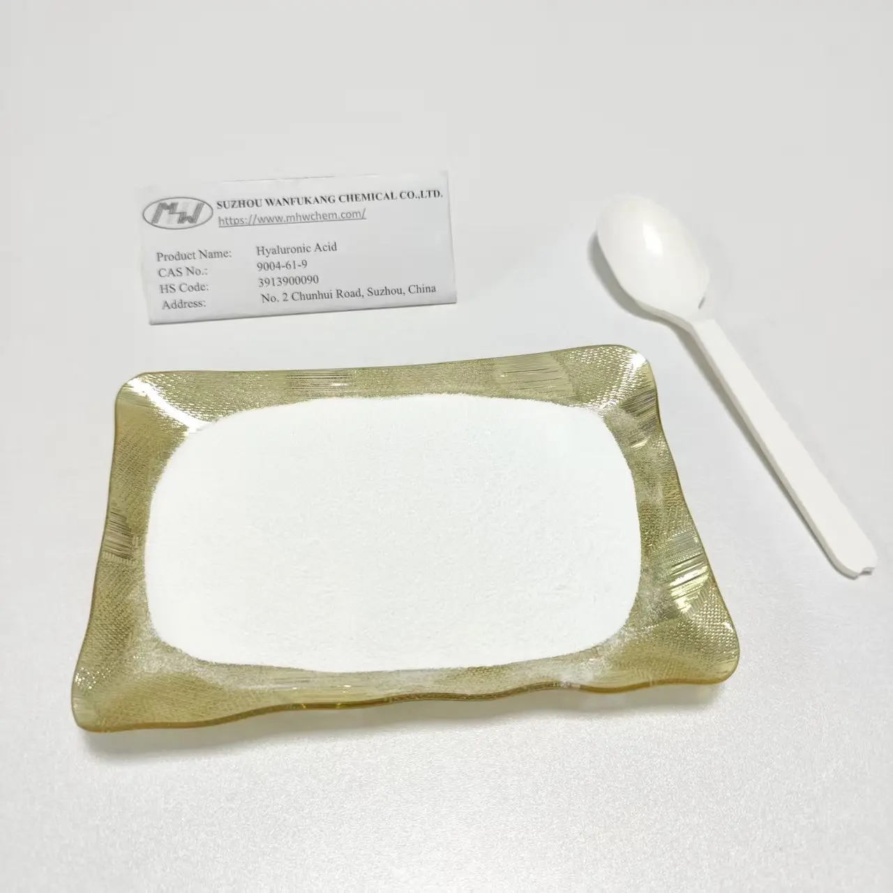 Buy Dermal Filler Grade Hyaluronic Acid Powder CAS No. 9004-61-9 Company, Exporters