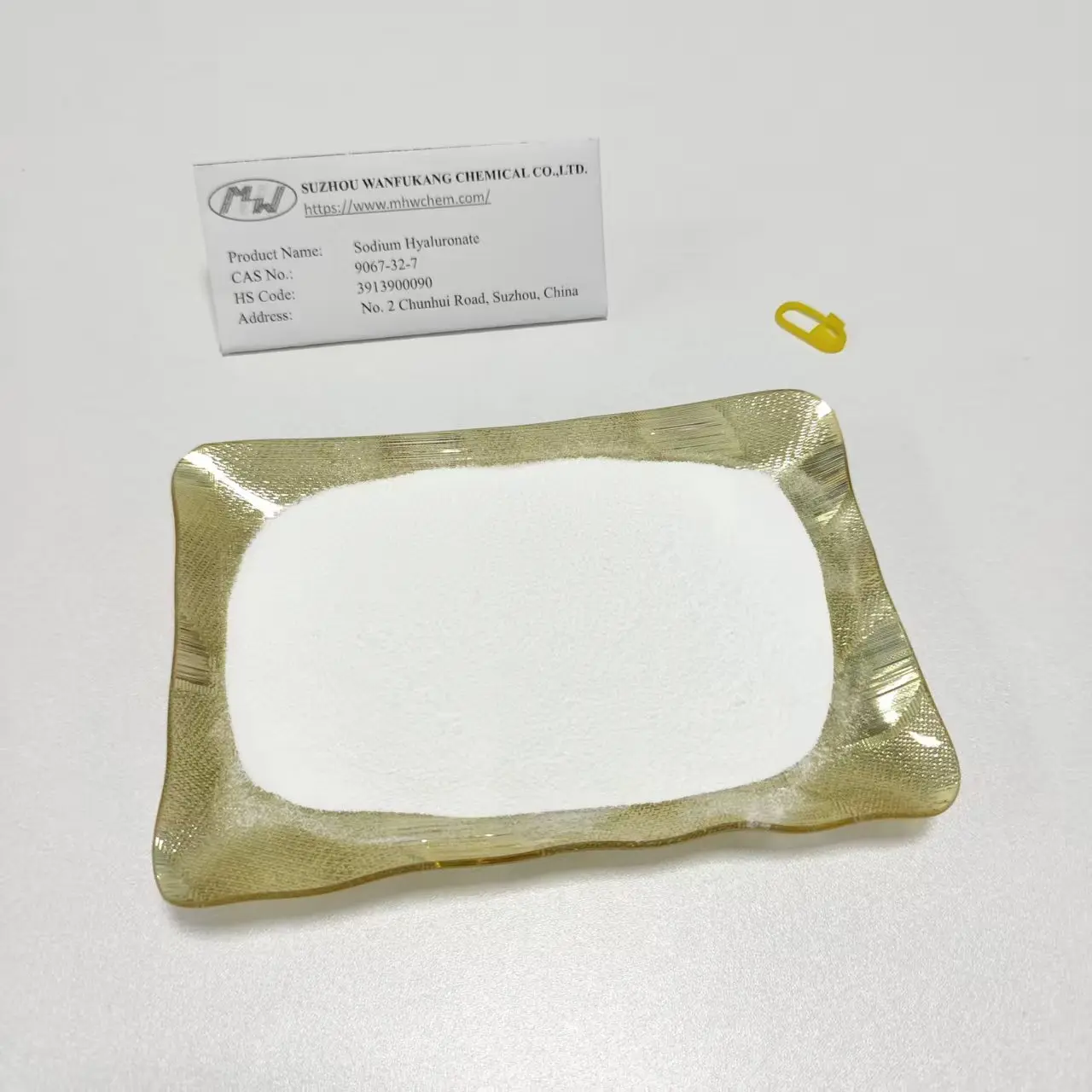 China Eye Drop Grade Sodium Hyaluronate for Contact Lens Solution Product, Exporters