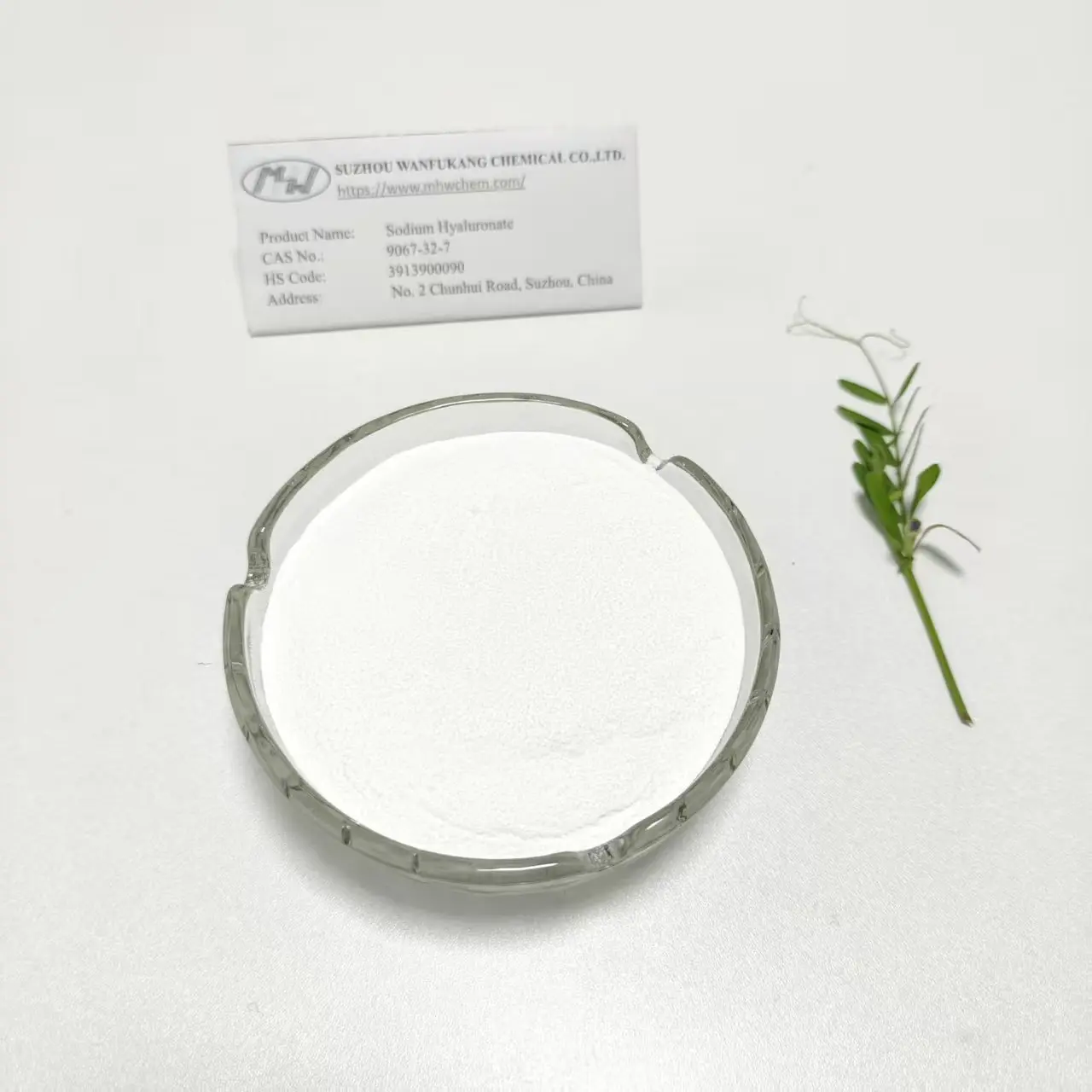 High-Quality High Purity Sodium Hyaluronate Powder for Injections Supplier, Service