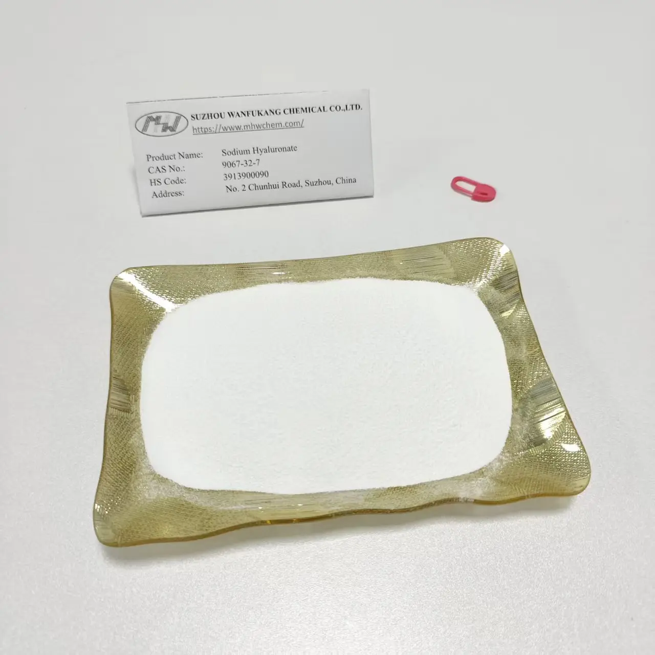 Famous Eye Drop Grade Sodium Hyaluronate for Dry Eye Treatment Exporter, Factories