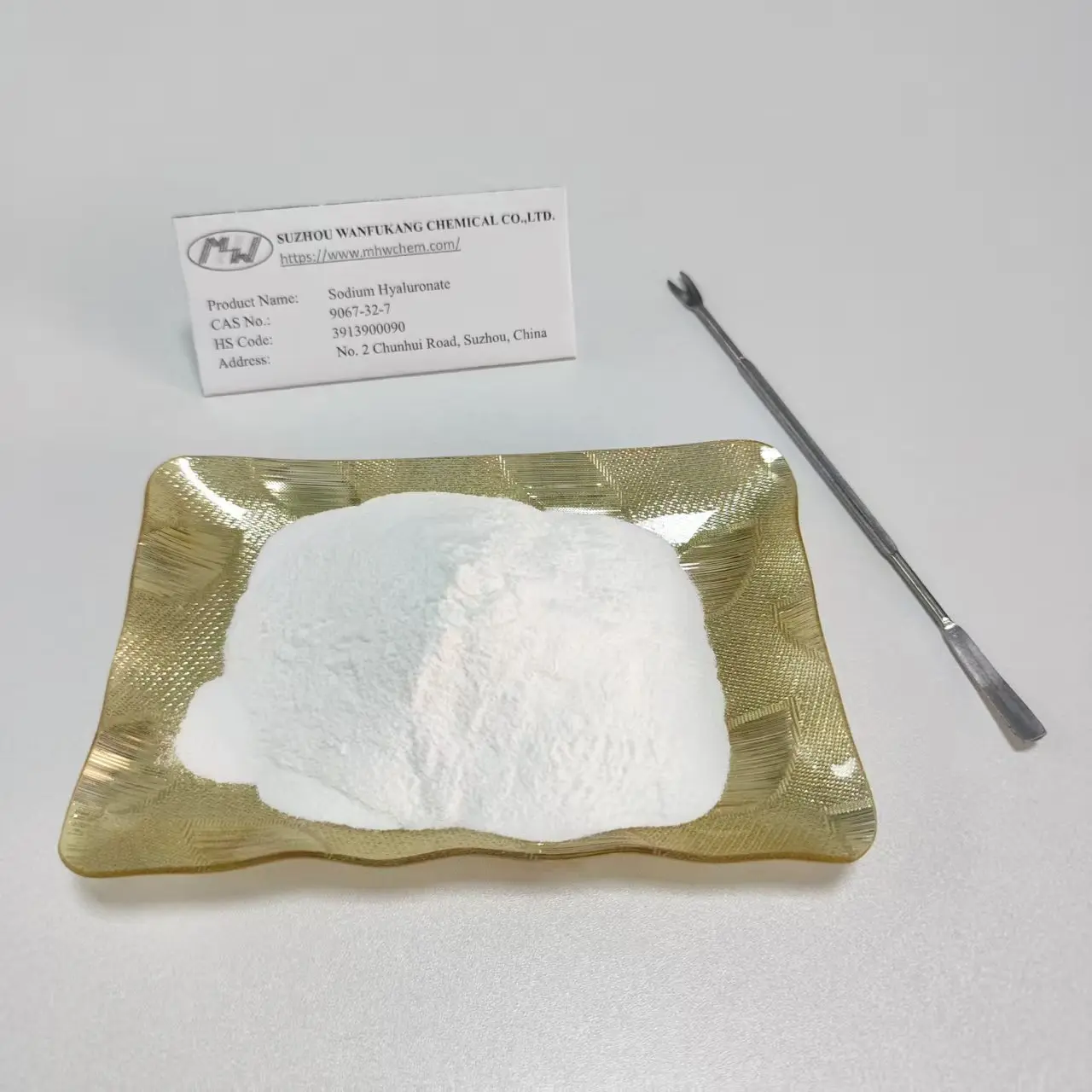 Best Injection Grade Sodium Hyaluronate Powder CAS 9067-32-7 Company, Factory