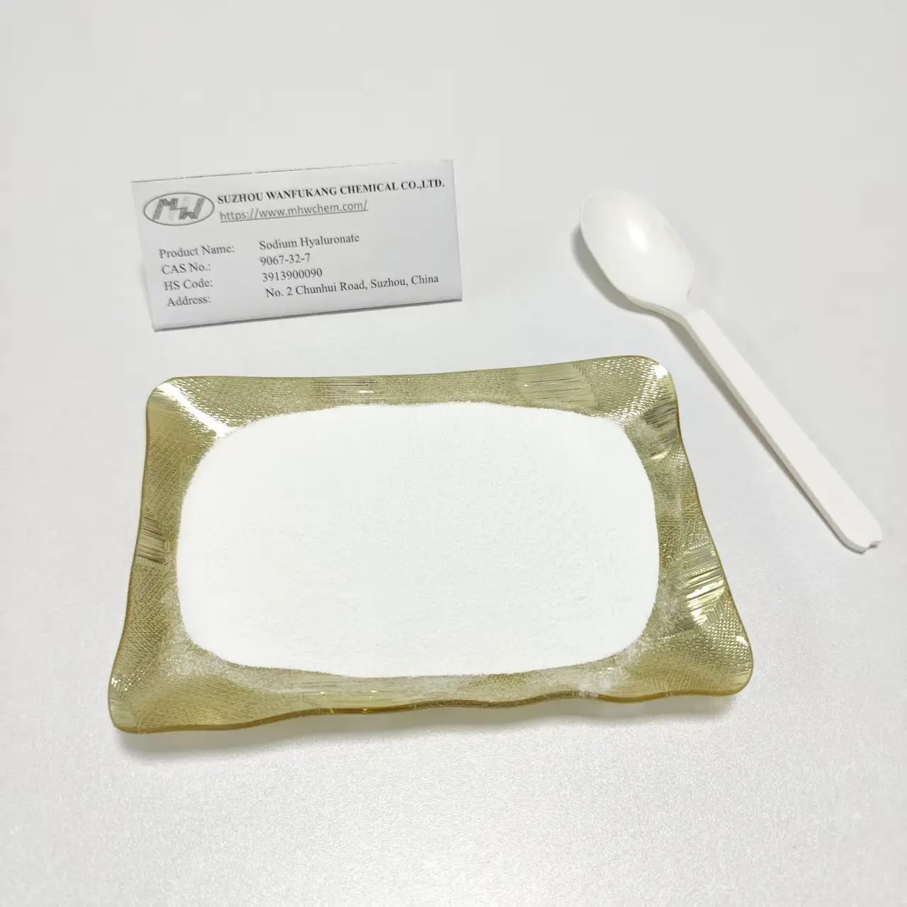 Buy Eye Drop Grade Sodium Hyaluronate Powder CAS No. 9067-32-7 Company, Exporter