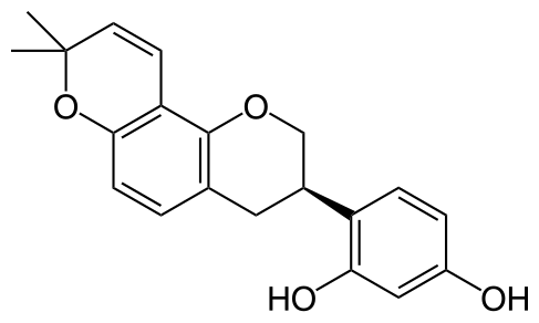 Glabridin Chemical Structure